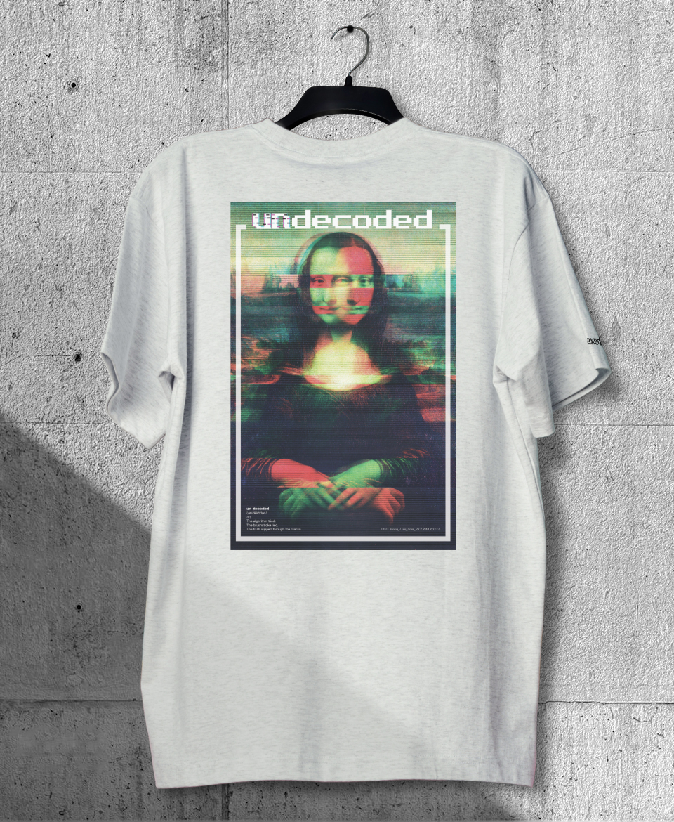 undecoded t shirt (rick roll qr edition) undecoded t shirt (rick roll qr edition)