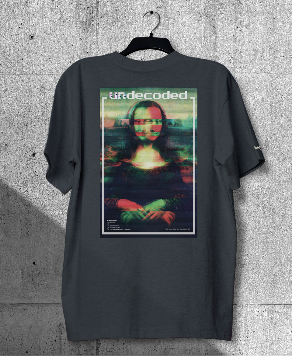 undecoded t shirt (rick roll qr edition) undecoded t shirt (rick roll qr edition)