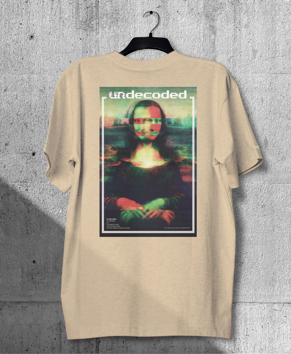 undecoded t shirt (rick roll qr edition) undecoded t shirt (rick roll qr edition)