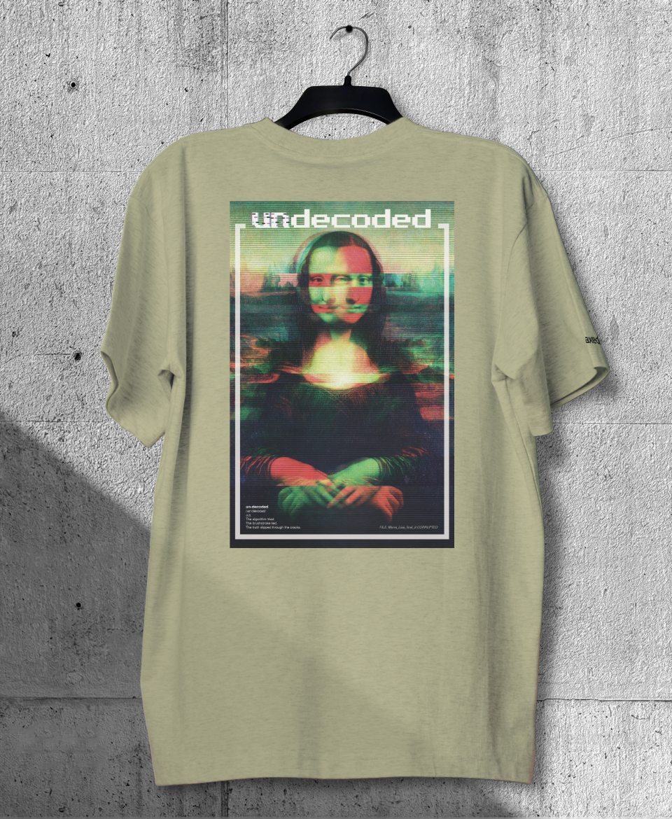 undecoded t shirt (rick roll qr edition) undecoded t shirt (rick roll qr edition)